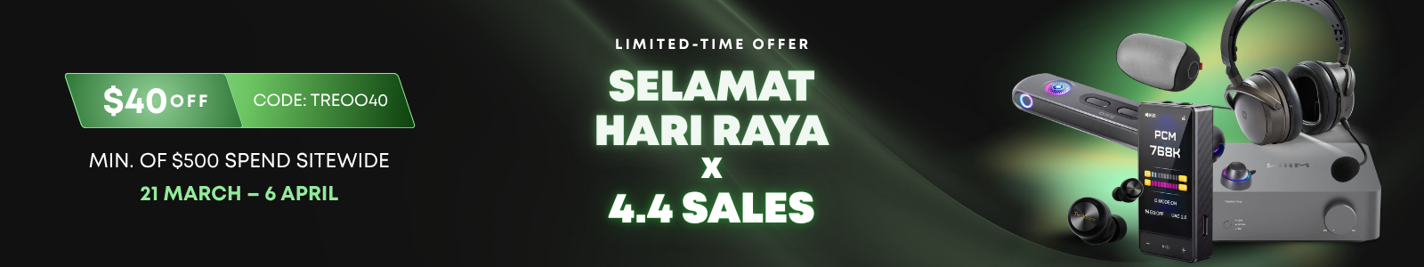 Selamat Hari Raya x 4.4 Promotion