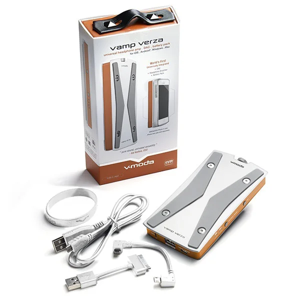 V-MODA Vamp Verza Portable Headphone Amplifier & USB DAC for Smartphones
