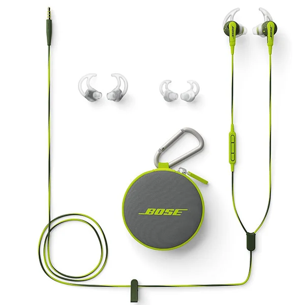 Bose SoundSport In-Ear Earphone with Mic (for iPhone/iPod) - Energy Green