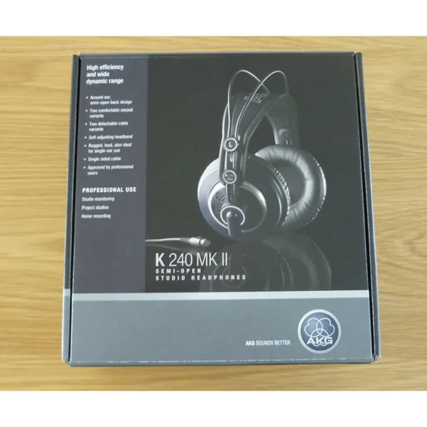 AKG K240 MKII Studio Monitoring Semi Open-Back Headphones