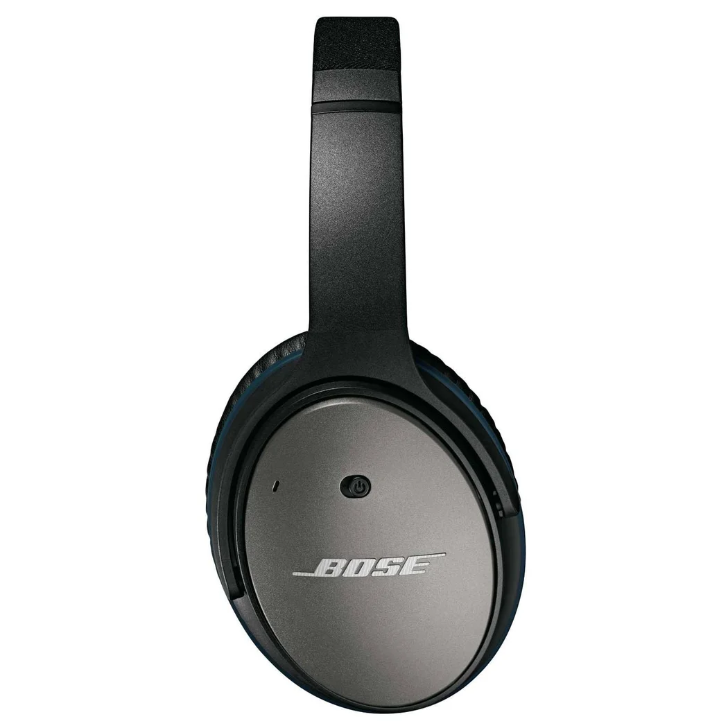 Bose QuietComfort 25 Noise-Cancelling Over-the-Ear Headphone with Mic - Black