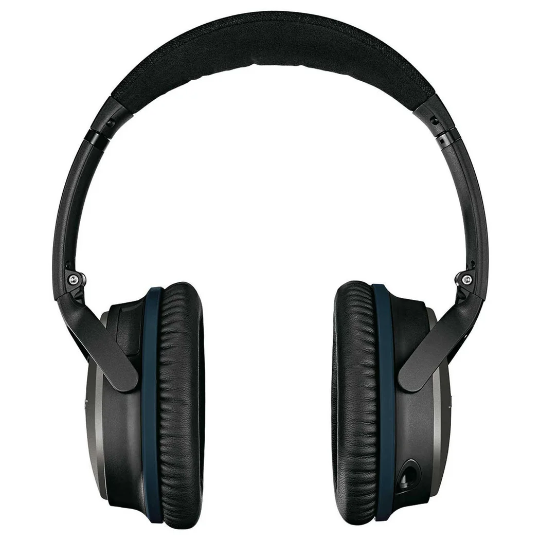 Bose QuietComfort 25 Noise-Cancelling Over-the-Ear Headphone with Mic - Black