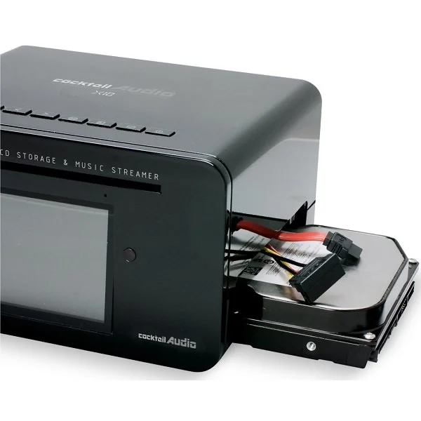 cocktailAudio X10 Component, CD Storage (Ripper) & Music Streamer All-in-one Smart Hi-Fi Media System