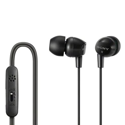 Sony DR-EX14VP In-Ear Earphone with Mic - Black