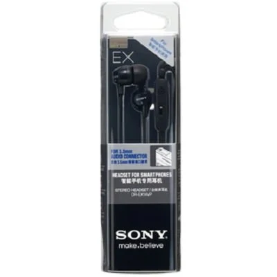 Sony DR-EX14VP In-Ear Earphone with Mic - Black