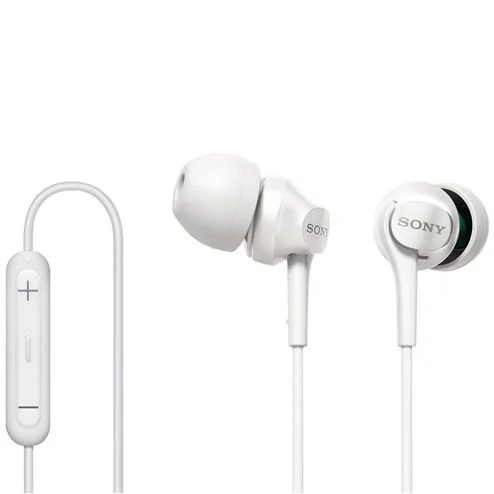 Sony DR-EX61IP In-Ear Earphone with Mic - White