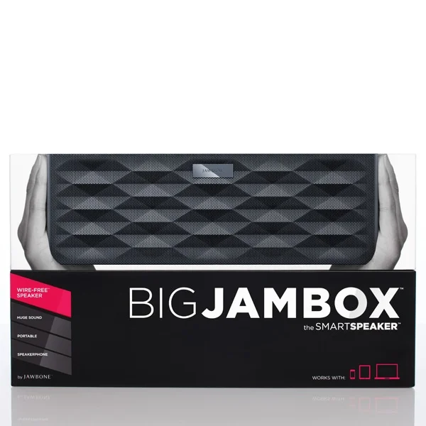 Jawbone Big Jambox Wireless Bluetooth 2.2 Speaker System - Graphite Hex