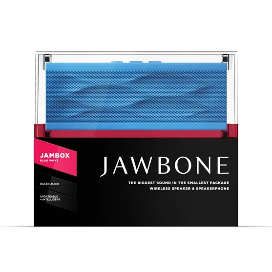 Jawbone Jambox Wireless Bluetooth Portable Speaker - Blue Wave