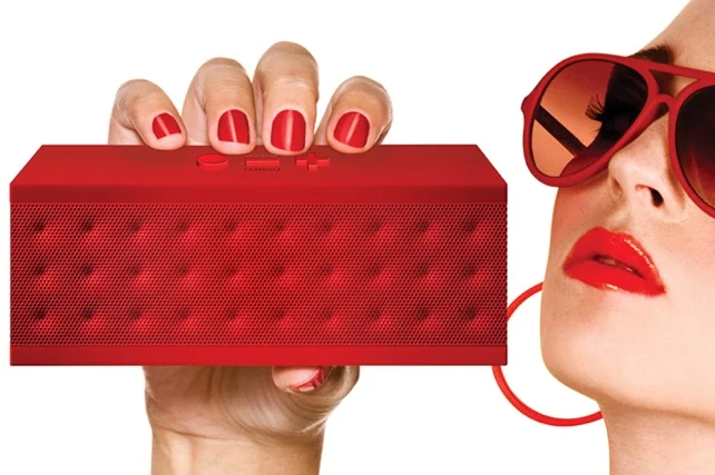 Jawbone Jambox Wireless Bluetooth Portable Speaker - Red Dot