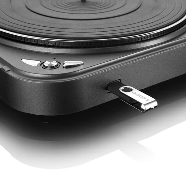 Lenco L-83 Digital Belt-Drive Turntable