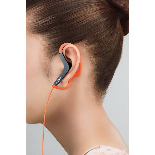Sony MDR-AS200 On-Ear Earbud - Orange