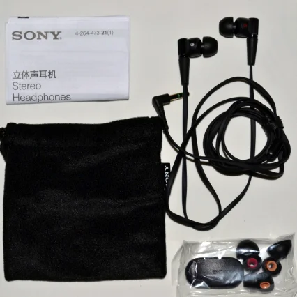 Sony MDR-XB21EX Extra Bass In-Ear Earphone - Black