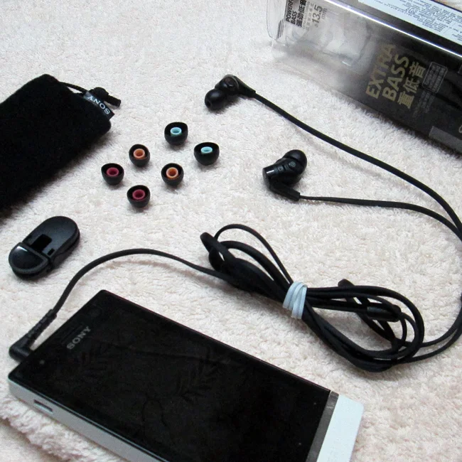 Sony MDR-XB41EX Extra Bass In-Ear Earphone - Black