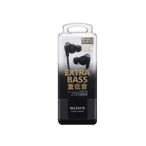 Sony MDR-XB60EX Extra Bass In-Ear Earphone - Black
