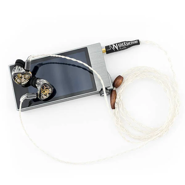 NocturnaL Audio Acrux v2 (Celestial Series) 4-core Litz Silver Custom Cable