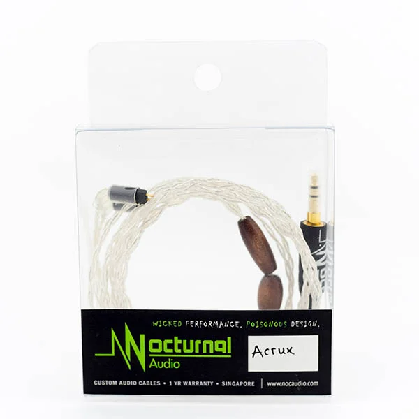 NocturnaL Audio Acrux v2 (Celestial Series) 4-core Litz Silver Custom Cable