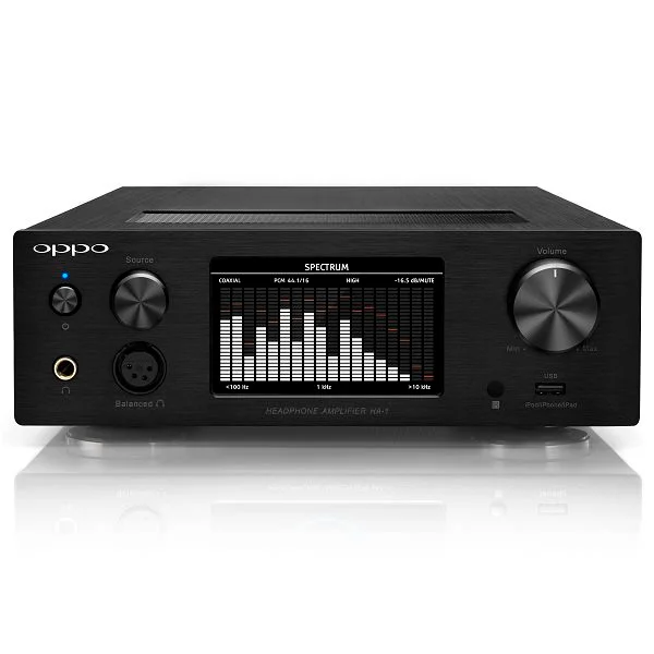 OPPO HA-1 Wireless Bluetooth Receiver, Desktop Headphone Amplifier & USB DAC - Black