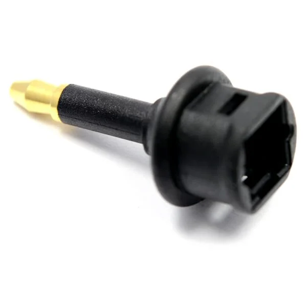 TOSLINK Female to 3.5mm Mini TOSLINK Male Straight Optical Adapter