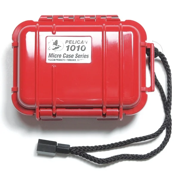 Pelican 1010 Micro Case - Solid Red