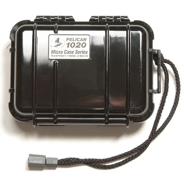 Pelican 1020 Micro Case - Solid Black