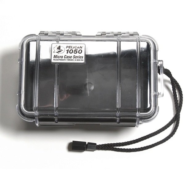 Pelican 1050 Micro Case - Clear Black