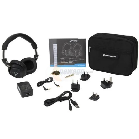 Sennheiser MM 550-X Travel Wireless Bluetooth Noise-Cancelling Over-the-Ear Headphone with Mic