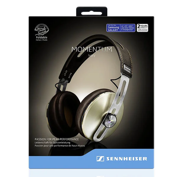 Sennheiser MOMENTUM Around-Ear (M2 AE) Over-the-Ear Headphone with Mic - Black