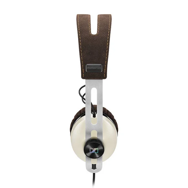 Sennheiser MOMENTUM On Ear (M2 OE) On-Ear Headphone with Mic - Ivory