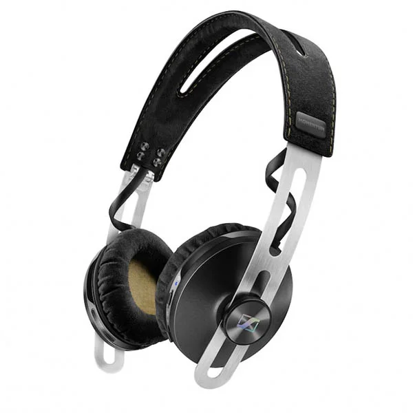 Sennheiser MOMENTUM On Ear (M2 OEBT) Wireless Bluetooth Noise-Cancelling On-Ear Headphone with Mic - Black
