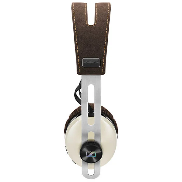 Sennheiser MOMENTUM On Ear (M2 OEBT) Wireless Bluetooth Noise-Cancelling On-Ear Headphone with Mic - Ivory