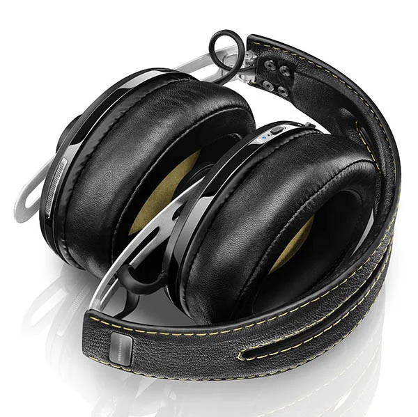 Sennheiser MOMENTUM Around-Ear (M2 AEBT) Wireless Bluetooth Noise-Cancelling Over-the-Ear Headphone with Mic - Black