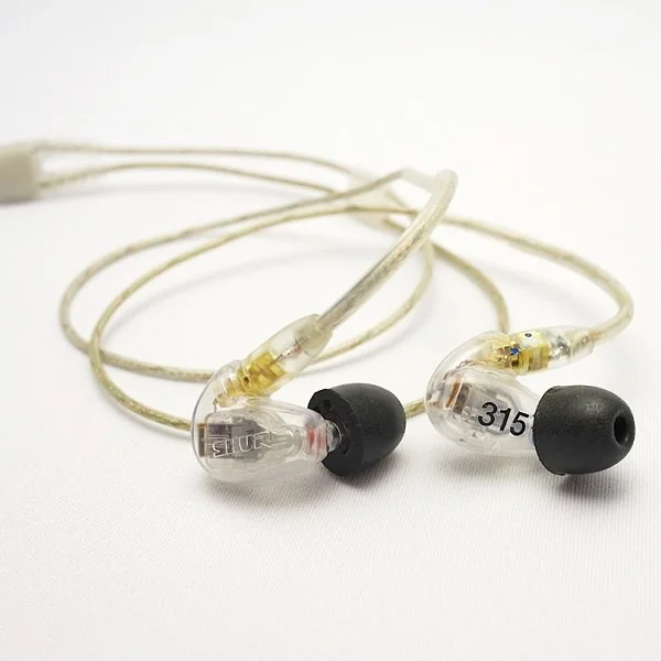 Shure SE315 In-Ear Earphone - Clear