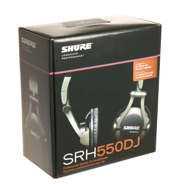 Shure SRH550DJ On-Ear DJ Headphone