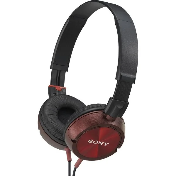 Sony MDR-ZX300 On-Ear Headphone - Red