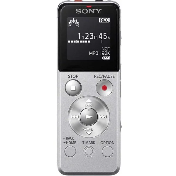 Sony ICD-UX543F Portable Digital Audio & Voice Recorder - Silver