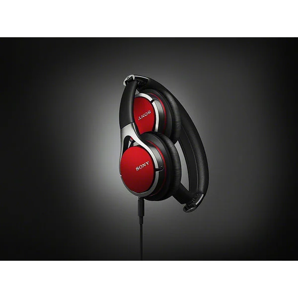Sony MDR-10RC On-Ear Headphone with Mic - Red