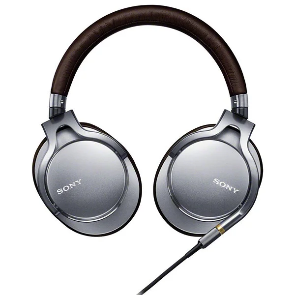 Sony MDR-1A Over-the-Ear Headphone with Mic - Silver