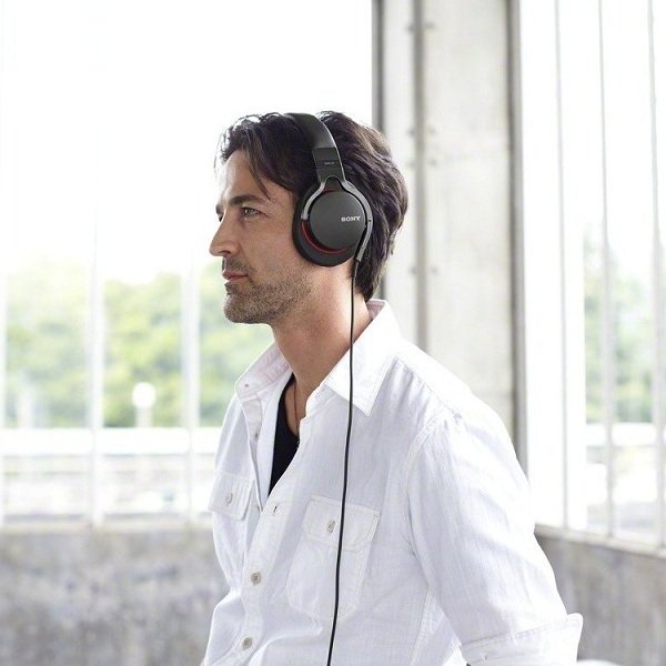 Sony MDR-1R On-Ear Headphone with Mic - Black