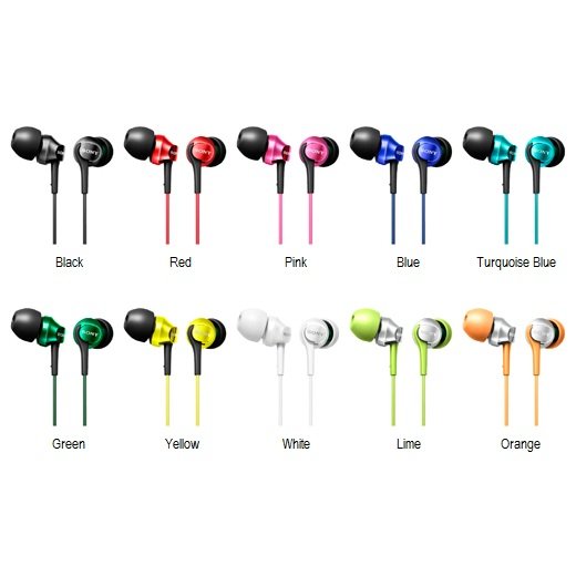 Sony MDR-EX100LP In-Ear Earphone - Lime