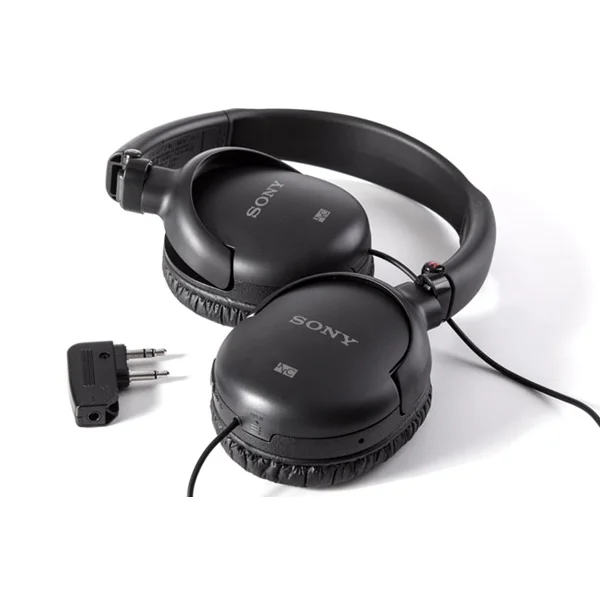 Sony MDR-NC8 Noise-Cancelling Over-the-Ear Headphone - Black