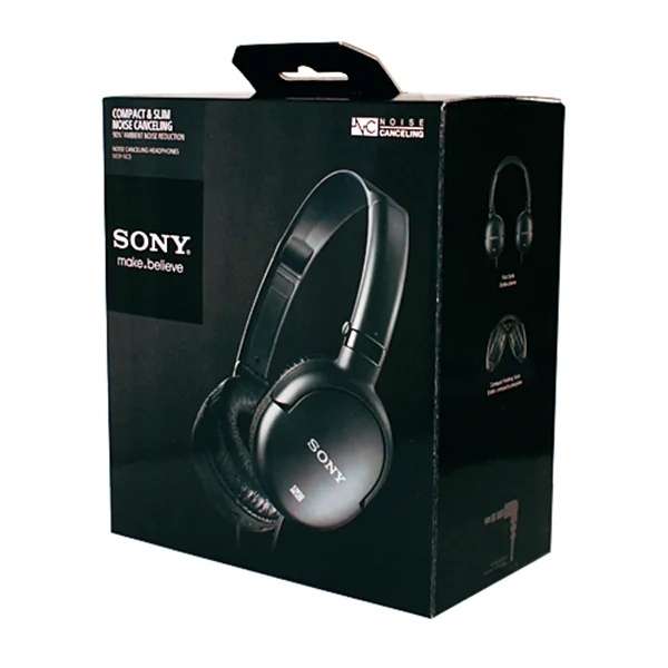 Sony MDR-NC8 Noise-Cancelling Over-the-Ear Headphone - Black