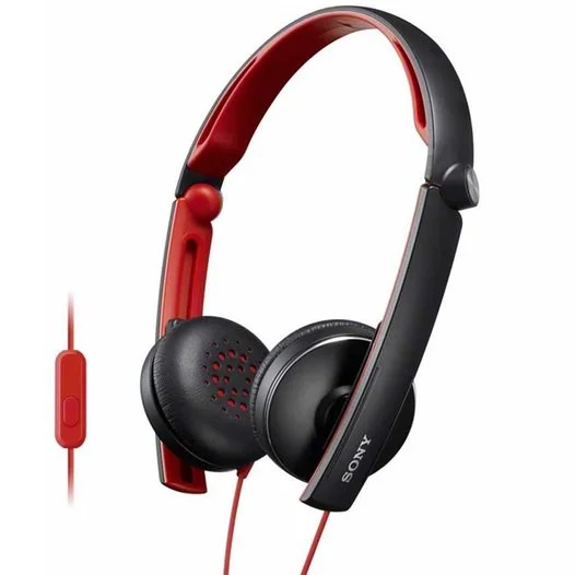 Sony MDR-S70AP On-Ear Headphone with Mic - Black