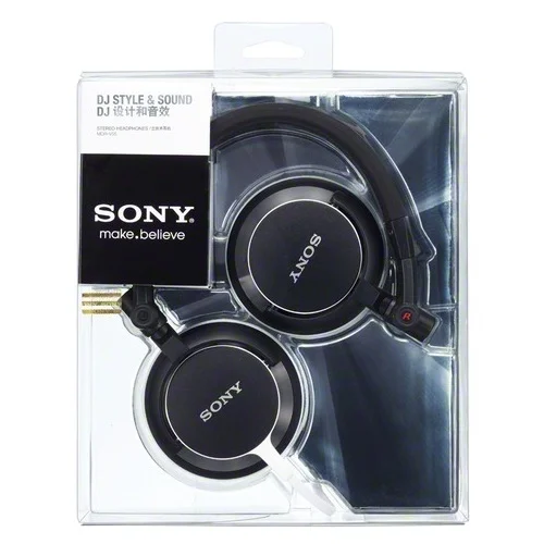 Sony MDR-V55 DJ-Style On-Ear Headphone - Black