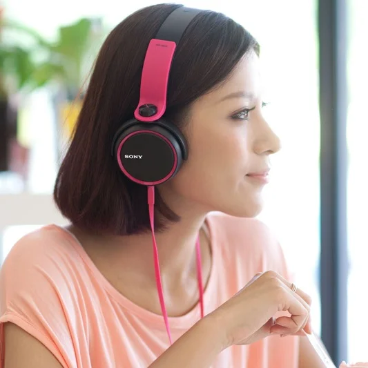 Sony MDR-XB400 Extra Bass On-Ear Headphone - Pink