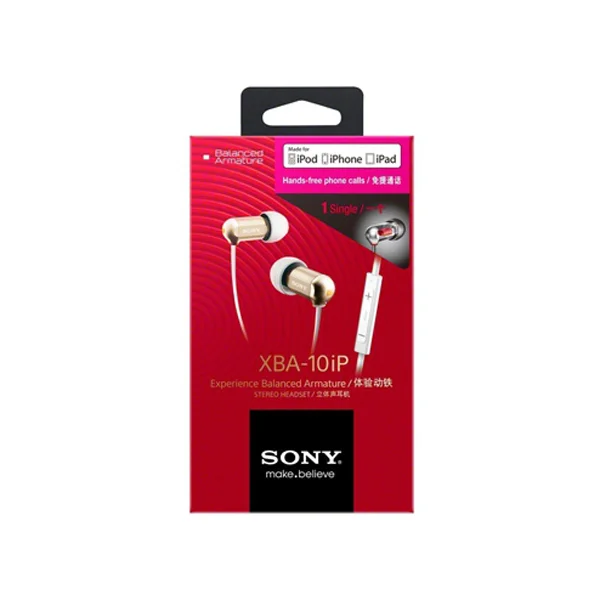 Sony XBA-10IP In-Ear Earphone with Mic