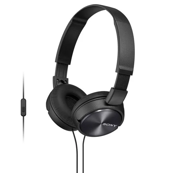 Sony MDR-ZX310AP On-Ear Headphone with Mic - Black