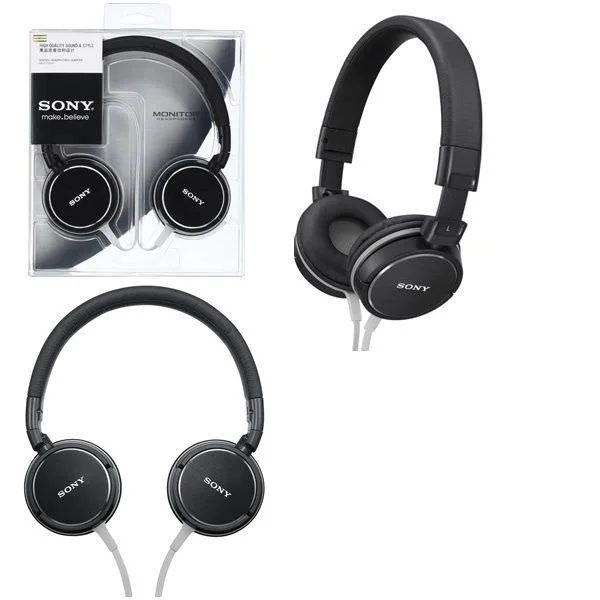 Sony MDR-ZX600 On-Ear Headphone - Black