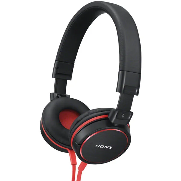 Sony MDR-ZX600 On-Ear Headphone - Red