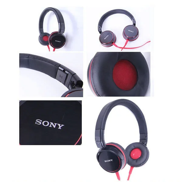 Sony MDR-ZX600 On-Ear Headphone - Red