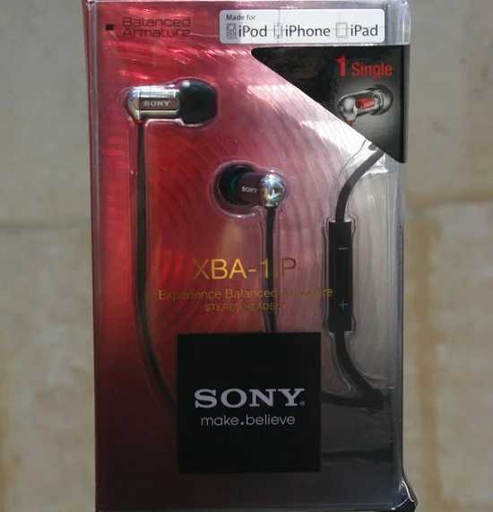 Sony XBA-1IP In-Ear Earphone with Mic